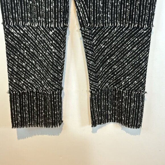 Natalia Kiantoro Bahan Escher pants tweed black/cream size UK8/US4 - Picture 5 of 12